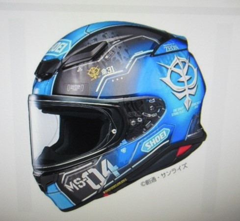 SHOEI フルフェイスヘルメット　Z-8　ゼット－エイト　MS-04 ブグ (ランバ・ラル仕様)　XL